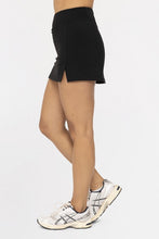 Load image into Gallery viewer, Black Tennis Skort