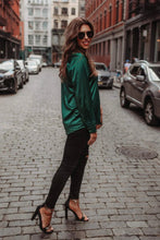 Load image into Gallery viewer, Emerald Button Up Top