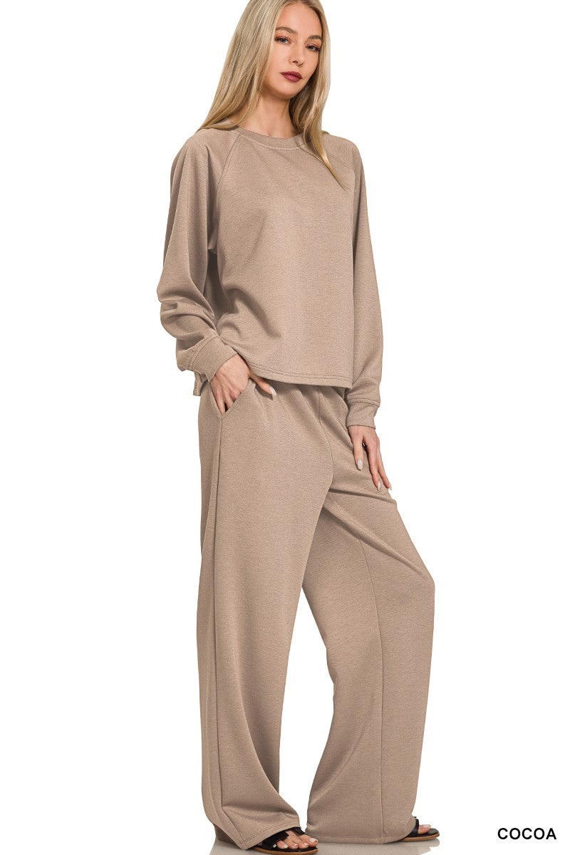 Crewneck Pullover & Pants Set