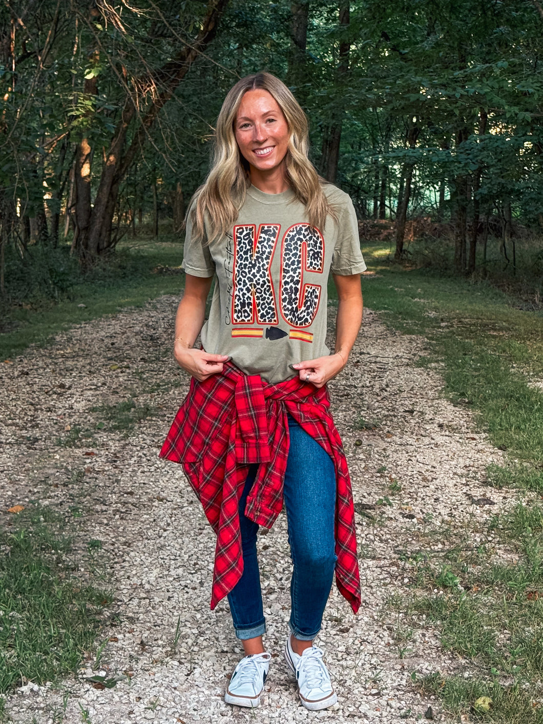 KC Leopard Tee