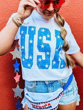 Load image into Gallery viewer, USA Stars Tee
