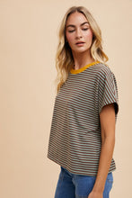 Load image into Gallery viewer, Stripe Dolman Sleeve Top
