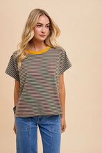 Load image into Gallery viewer, Stripe Dolman Sleeve Top
