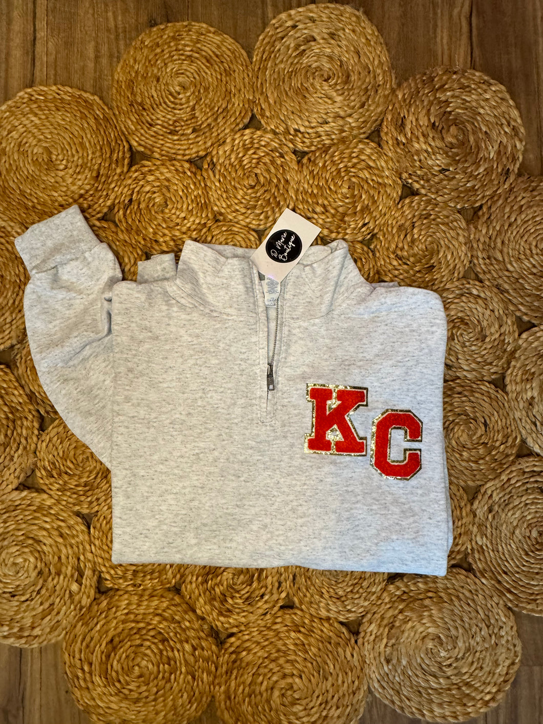 KC Chenille Quarter Zip