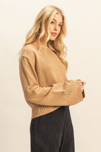 Load image into Gallery viewer, Unique Eyelet Detailed Long Sleeve Sweater
