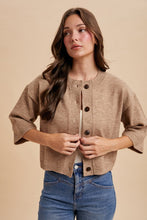 Load image into Gallery viewer, Half Sleeve Knit Cardigan
