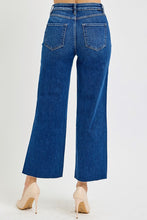 Load image into Gallery viewer, Tummy Control High Rise Wide Crop Jeans
