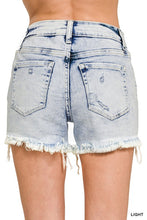 Load image into Gallery viewer, Acid Wash Denim Shorts
