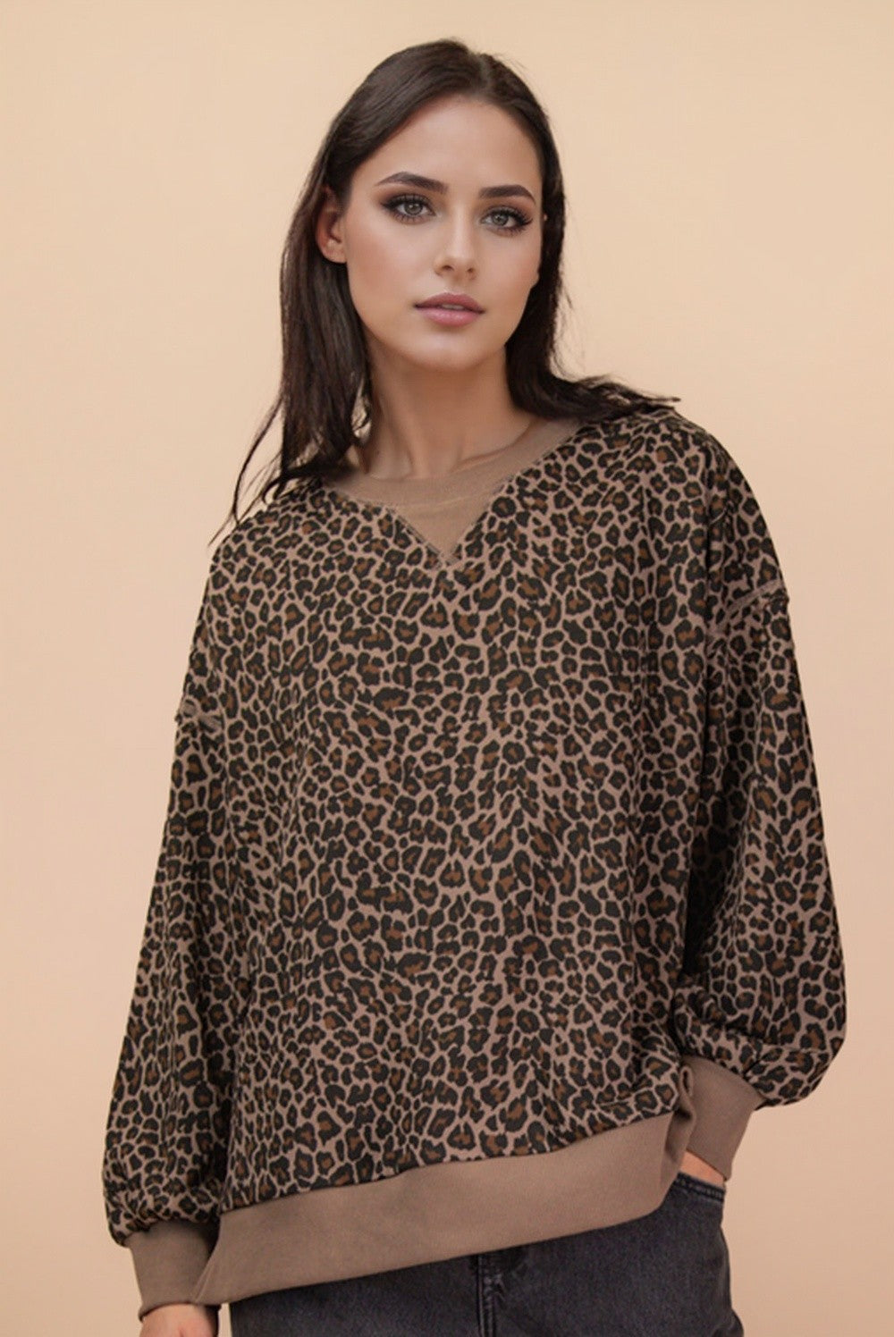Leopard Casual Top